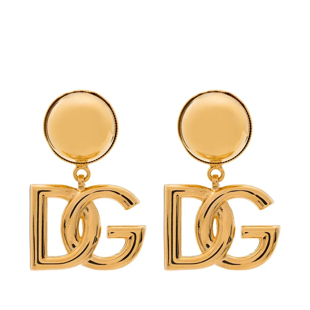 Серьги-клипсы DG Logo