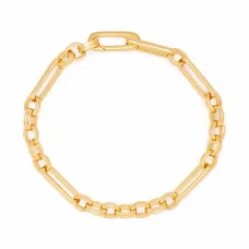 Серебряный цепочный браслет Axiom