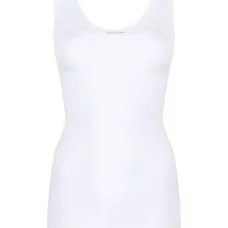 Топ без рукавов с U-образным вырезом