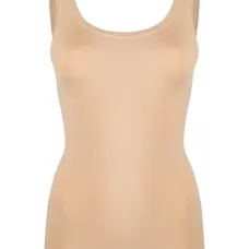 Топ без рукавов с U-образным вырезом