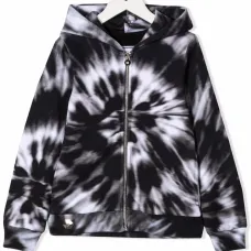 Худи с принтом тай-дай