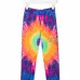 спортивные брюки с принтом тай-дай