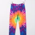 спортивные брюки с принтом тай-дай