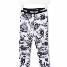 легинсы En PLEIN с принтом