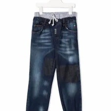 джинсы с кулиской