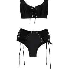 Бикини со шнуровкой