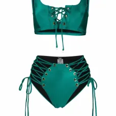 Бикини с эффектом металлик