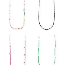 Цепочка из бусин для маски