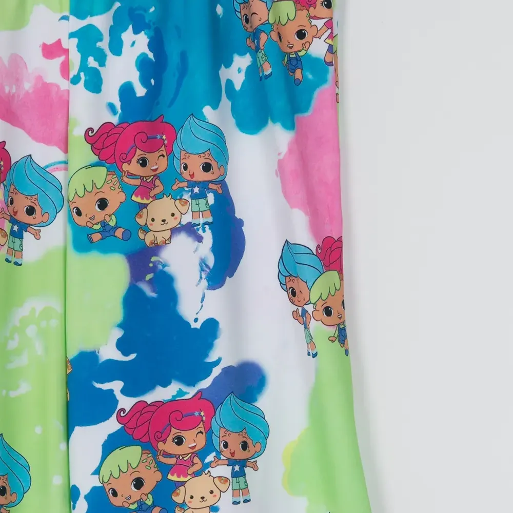 брюки с принтом