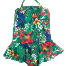 Купальник с цветочным принтом
