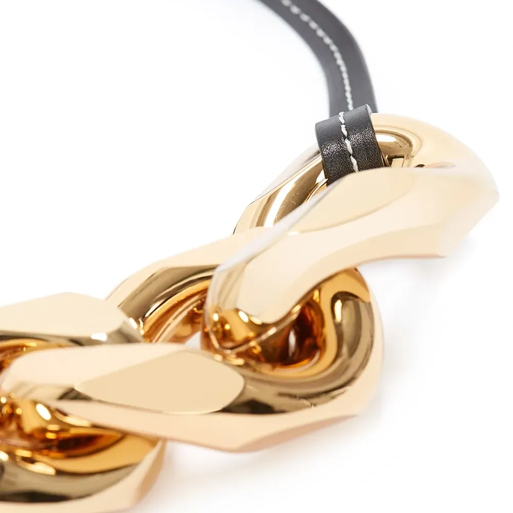 Колье с массивной цепочкой