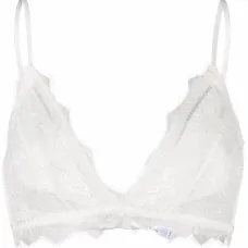 Кружевной бюстгальтер с треугольными чашками Кружевной бюстгальтер с треугольными чашками