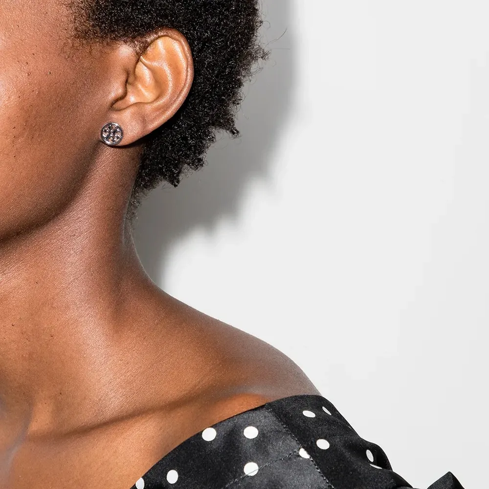 Серьги-гвоздики Miller Double-T