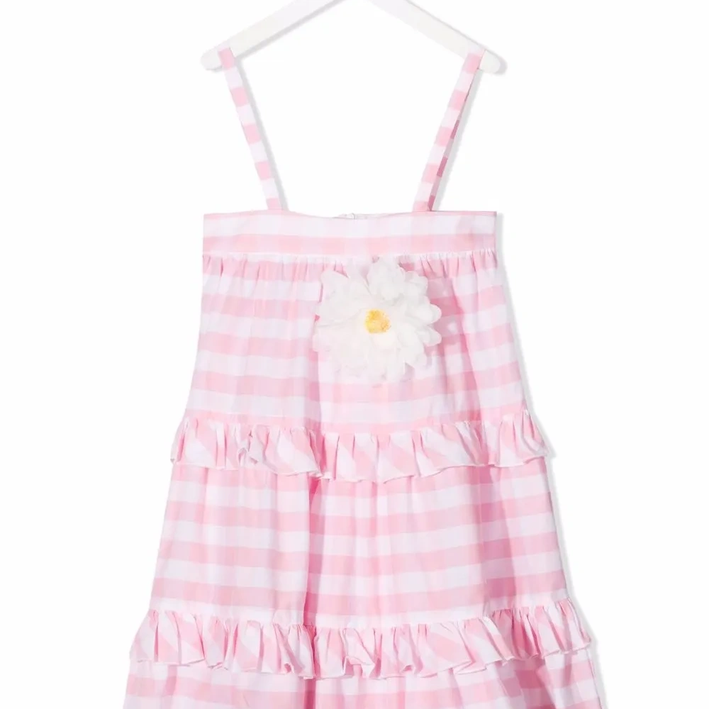 Платье в клетку гингем