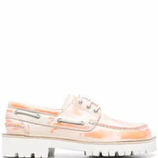 Лоферы Eki с принтом тай-дай