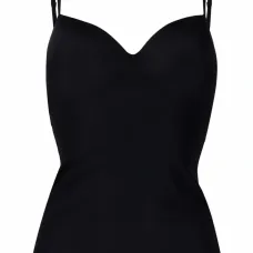 Топ на косточках с вырезом в форме сердца