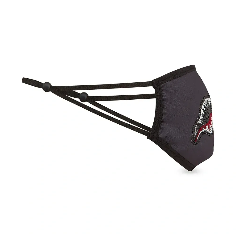 Маска с графичным принтом и кристаллами