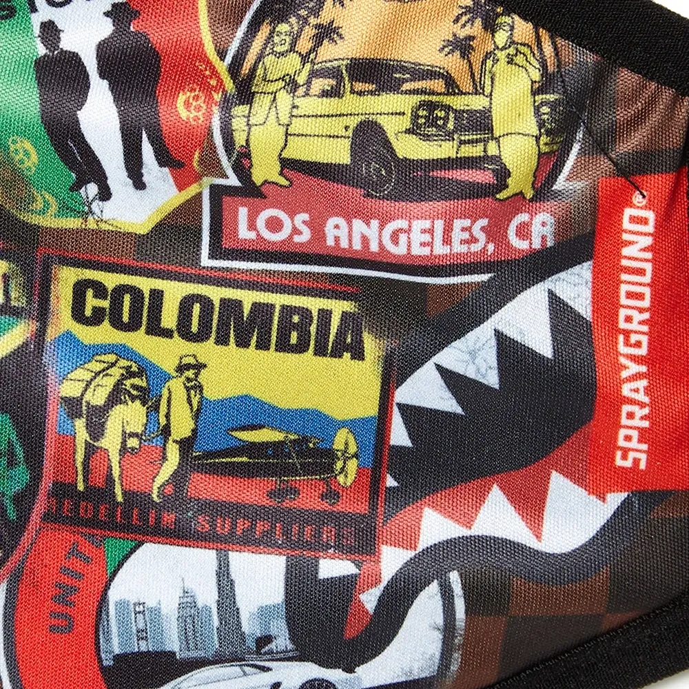 Маска с принтом