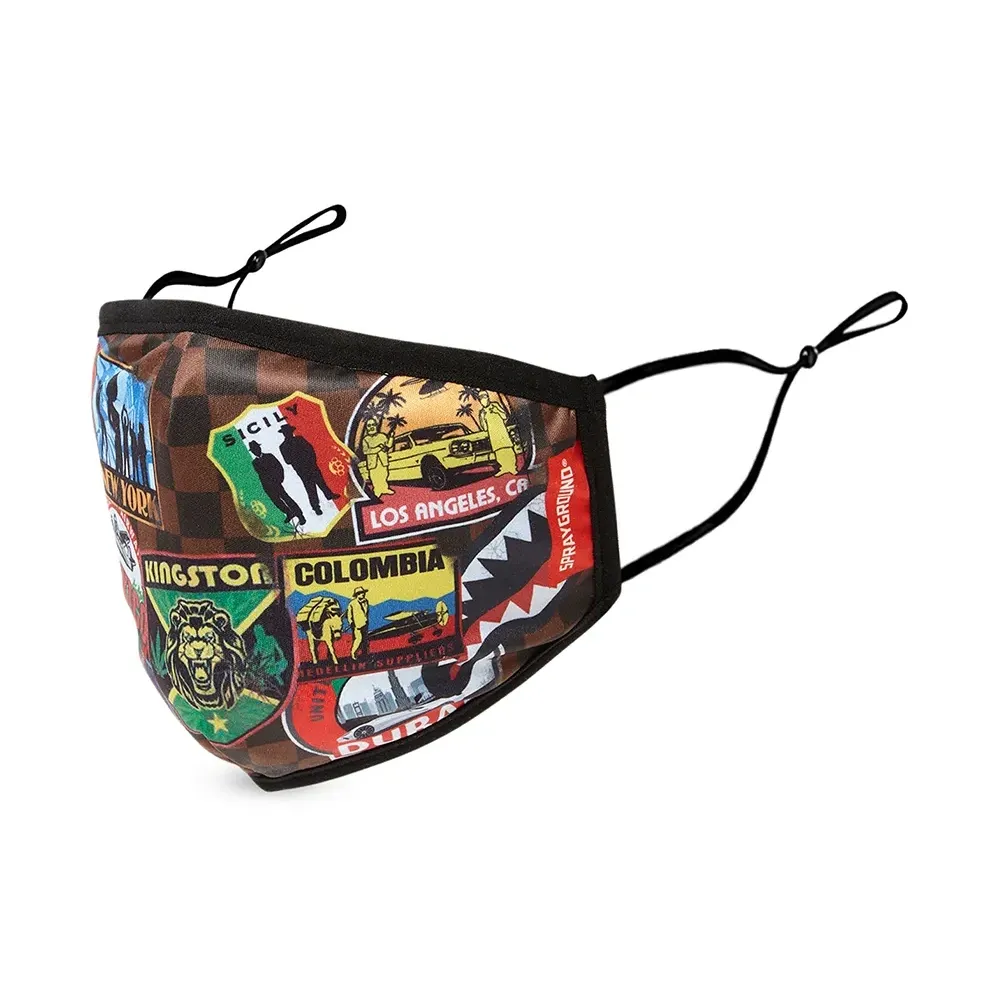 Маска с принтом