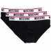 Комплект из трех трусов-брифов с логотипом