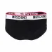 Комплект из трех трусов-брифов с логотипом