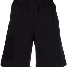 шорты с вышитым логотипом