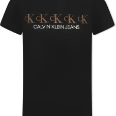 Платье-футболка с логотипом