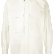 рубашка с длинными рукавами и нагрудными карманами