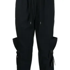 укороченные брюки с кулиской укороченные брюки с кулиской