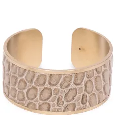 кольцо для салфетки с тиснением под крокодила