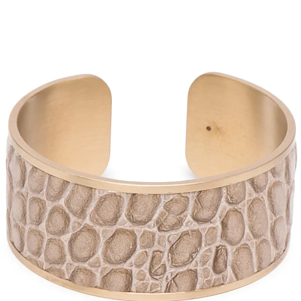 кольцо для салфетки с тиснением под крокодила