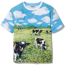 футболка с принтом