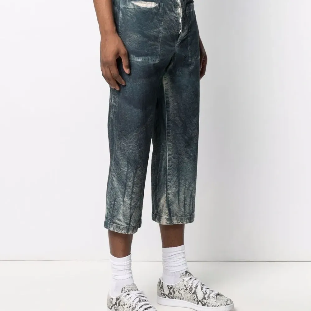 укороченные брюки