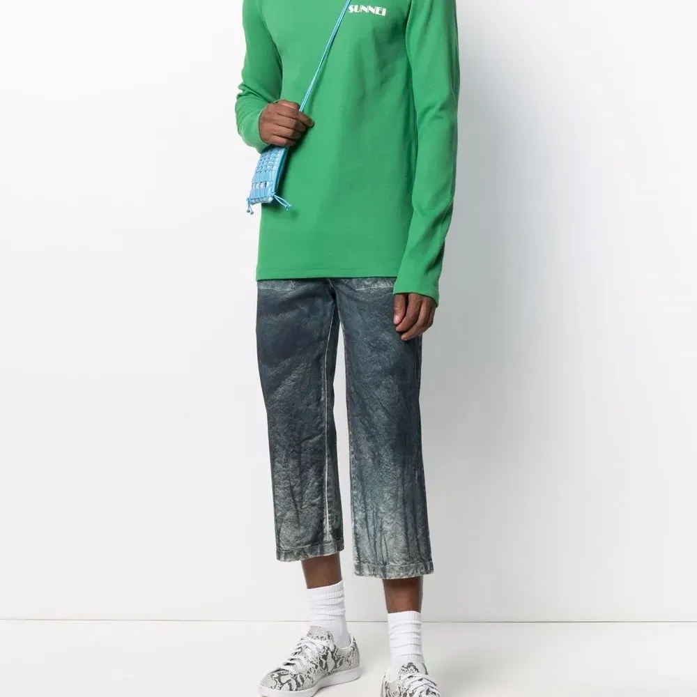 укороченные брюки