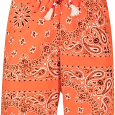 Плавки-шорты с принтом