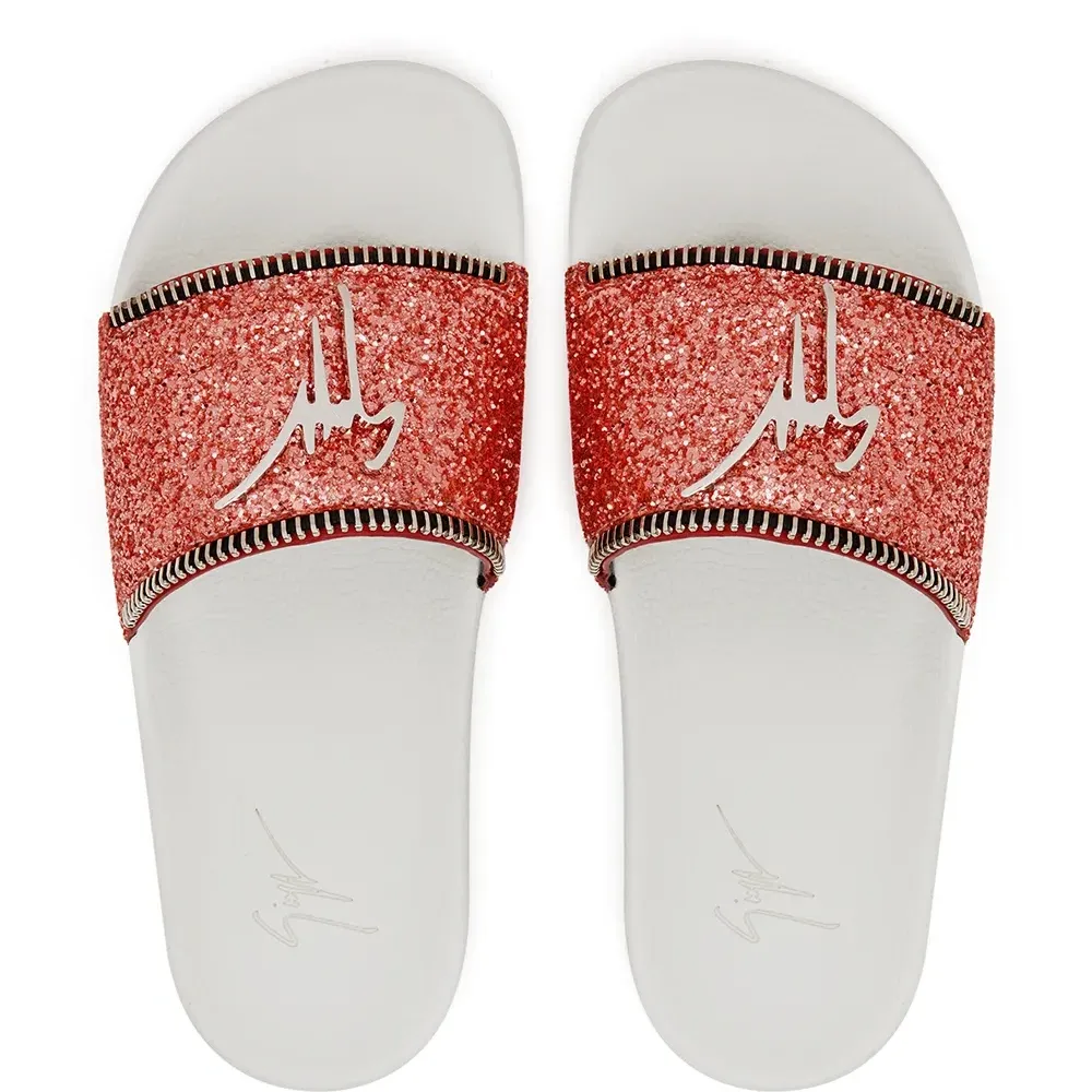 шлепанцы Halley с блестками