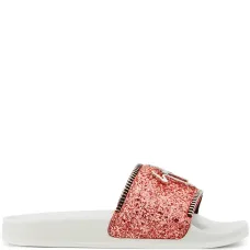 шлепанцы Halley с блестками