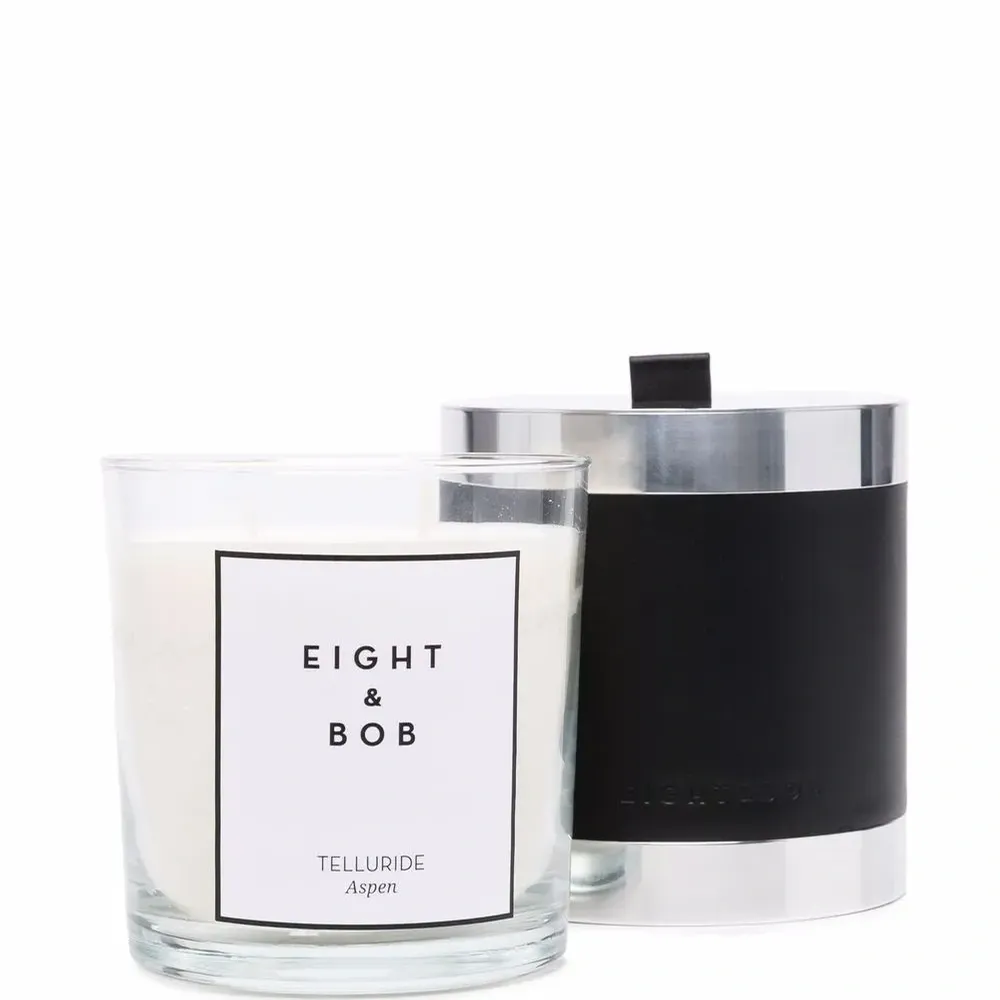 Свеча Telluride в подсвечнике