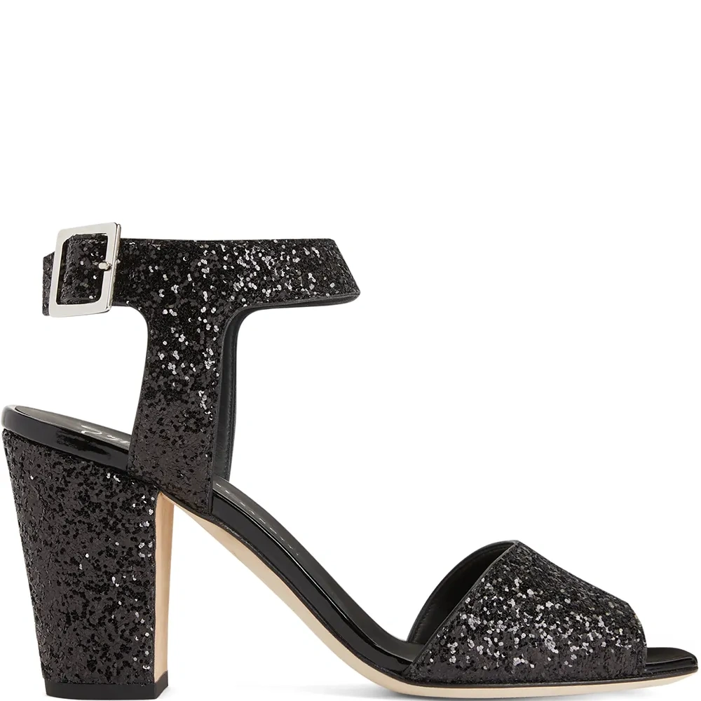 Босоножки Emmanuelle 80 с блестками