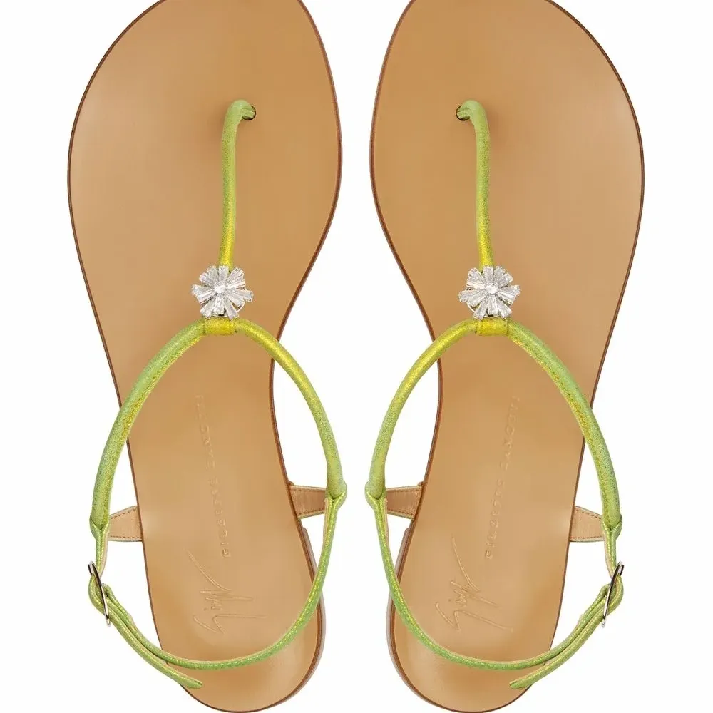 Шлепанцы Hollie Crystal