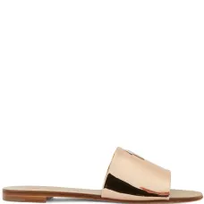 Сандалии Shirley с эффектом металлик