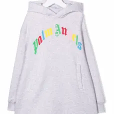 платье-худи с логотипом