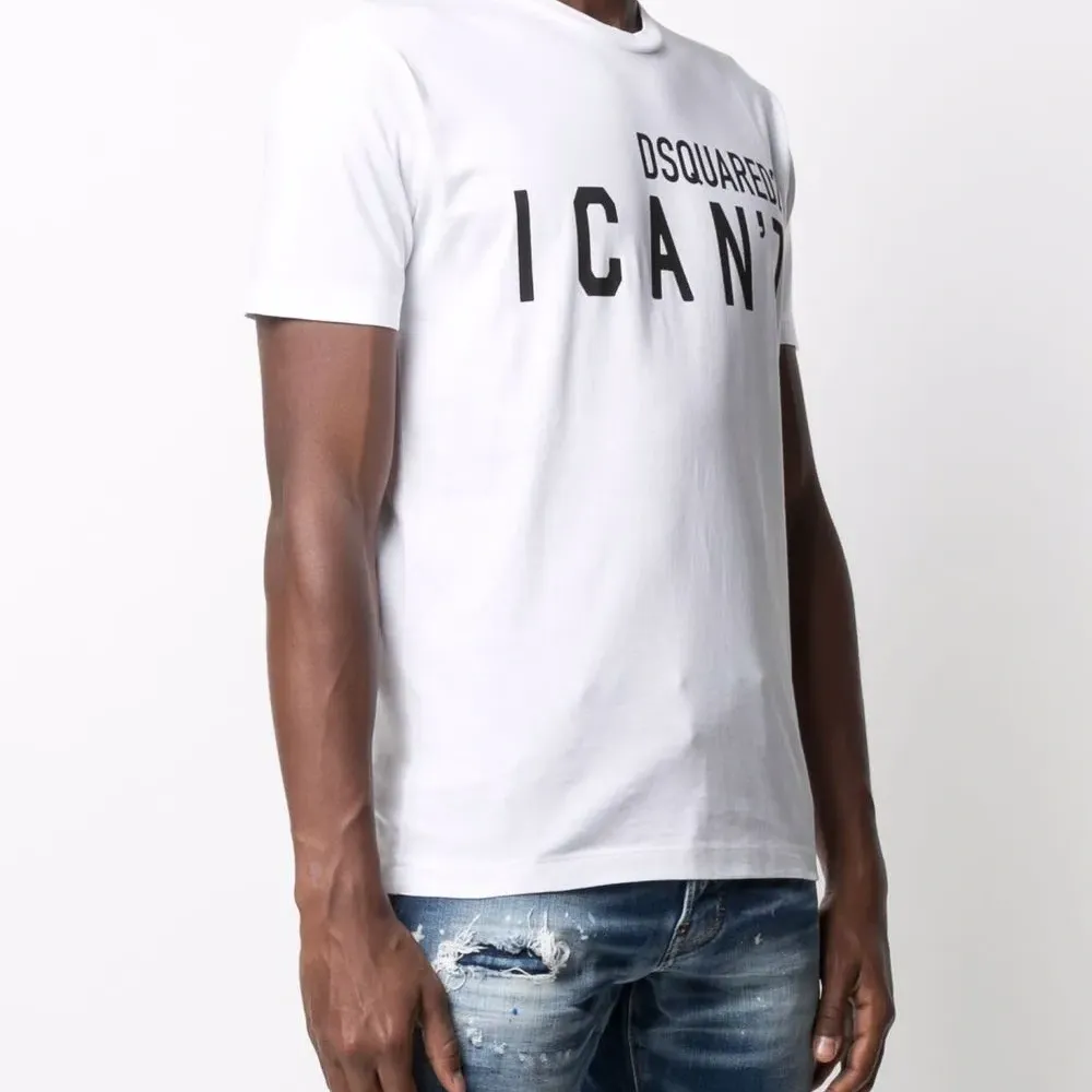 Футболка I can't с логотипом