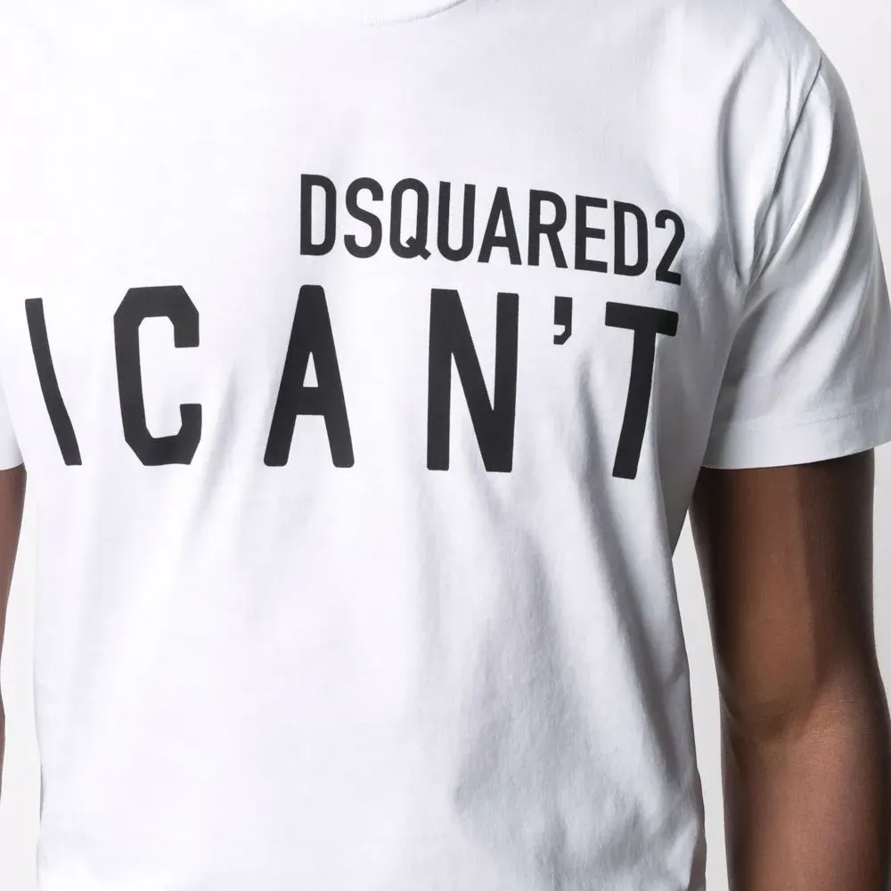 Футболка I can't с логотипом