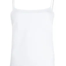 Топ на бретелях с квадратным вырезом