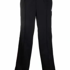 спортивные брюки с лампасами и логотипом Cross