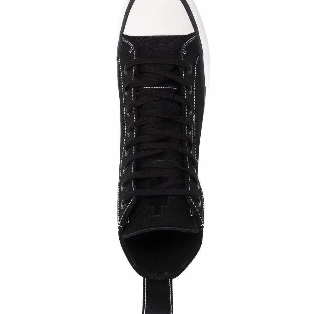 высокие кеды с вышивкой