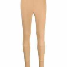 легинсы с завышенной талией и штрипками