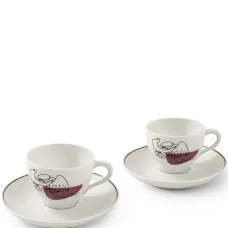 Набор кофейных чашек и блюдец Service Prunier