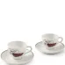 Набор кофейных чашек и блюдец Service Prunier